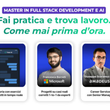 Master in Full Stack Development e AI – start2impact