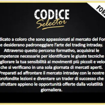 Codice Selector MASTER – Max Mereghetti