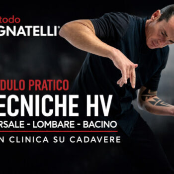 Modulo Pratico di Tecniche HV su Rachide Dorsale, Lombare e Bacino – Davide Pignatelli